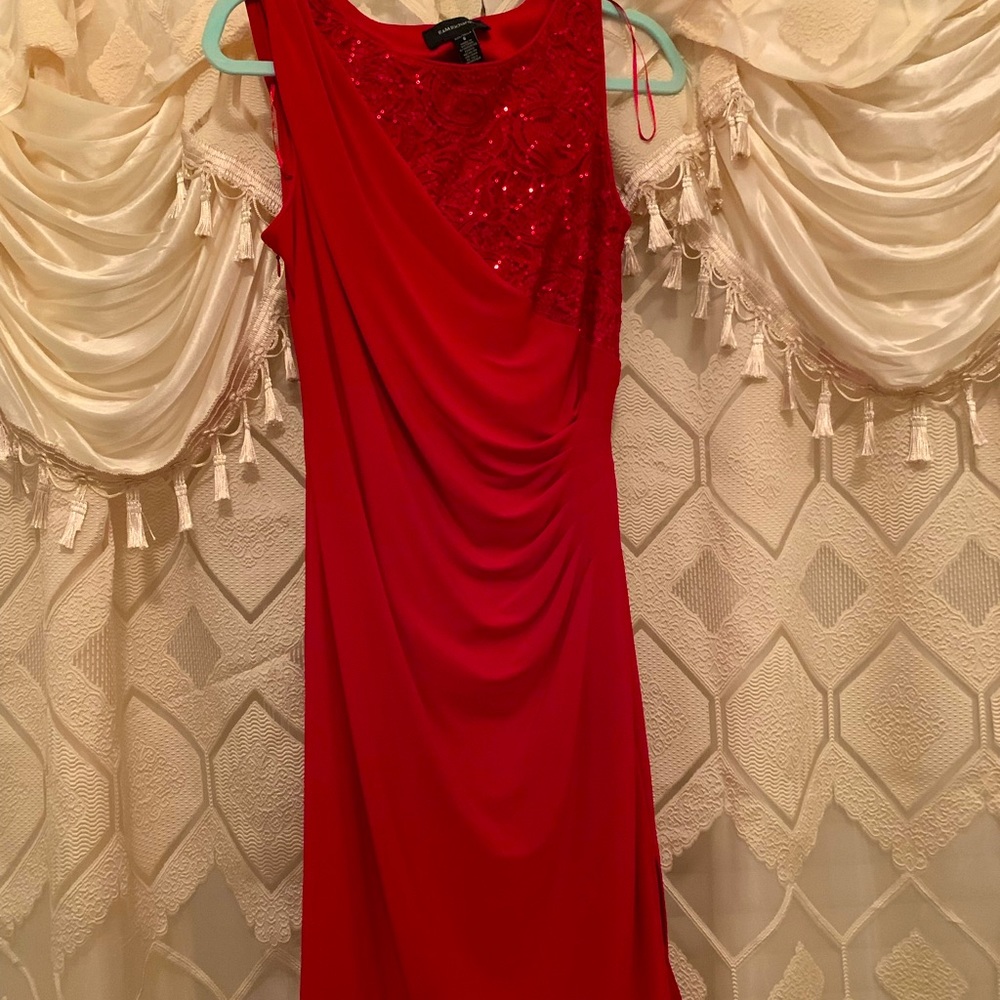 Red dress